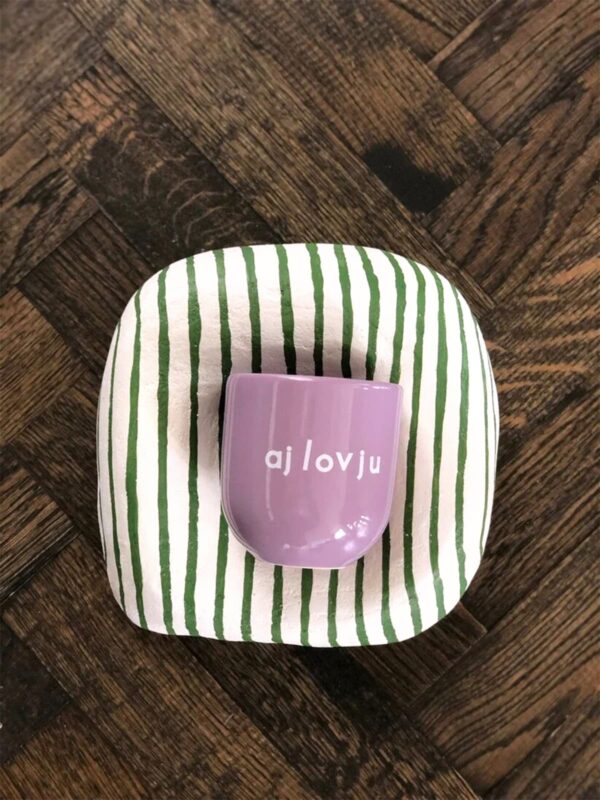 UNIK.HUS SISI House of Style Tasse Mug Becher aj lov ju lila
