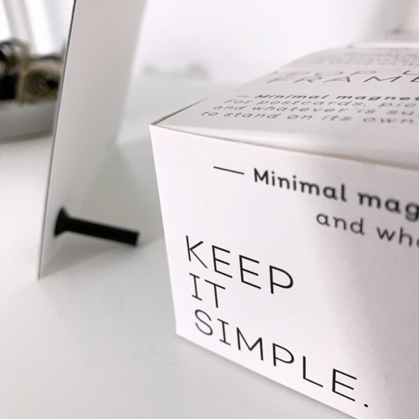 UNIK.HUS Fox&Poet Pop up Frame Magnethalter schwarz