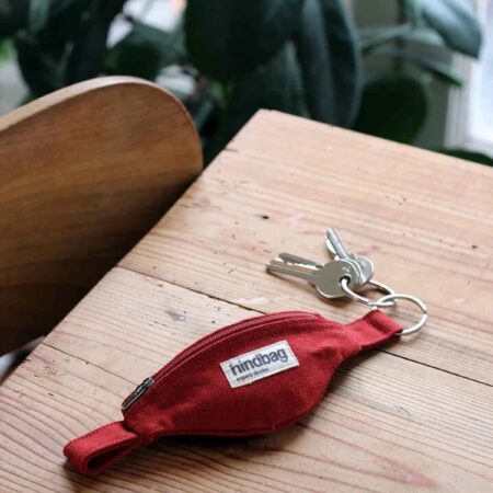 UNIK.HUS hindbag Schlüsselanhänger doTERRA-Öltasche rot terracotta