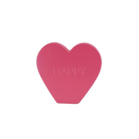 UNIK.HUS Housevitamin Herz Bonbon-Herz pink "happy"