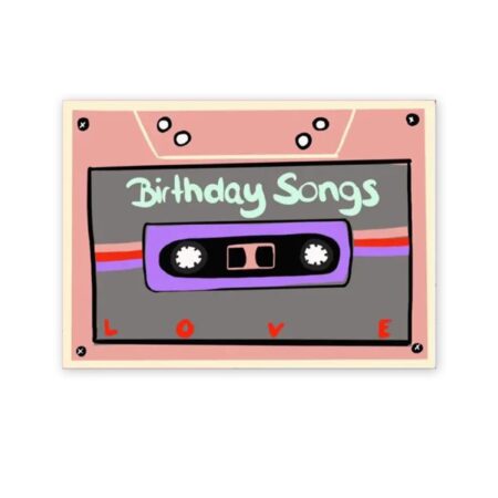 Postkarte UNIK.HUS Ute Arnold hej.ibiza birthday songs