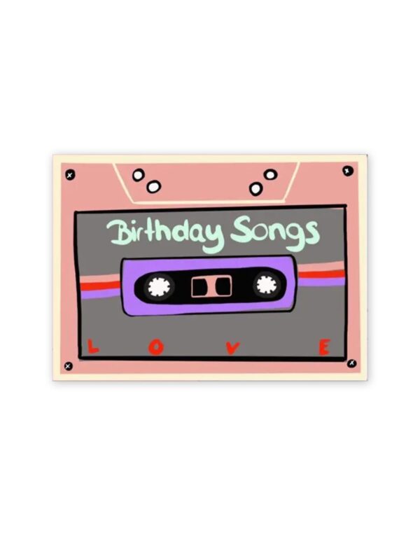 Postkarte UNIK.HUS Ute Arnold hej.ibiza birthday songs