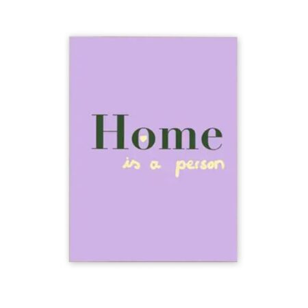 Postkarte UNIK.HUS Ute Arnold hej.ibiza home is a person