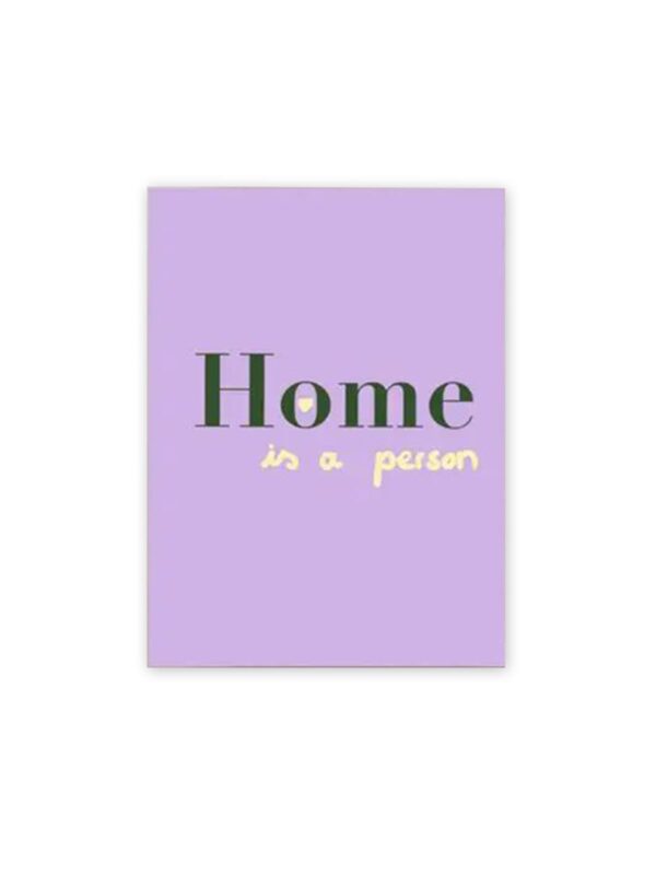 Postkarte UNIK.HUS Ute Arnold hej.ibiza home is a person