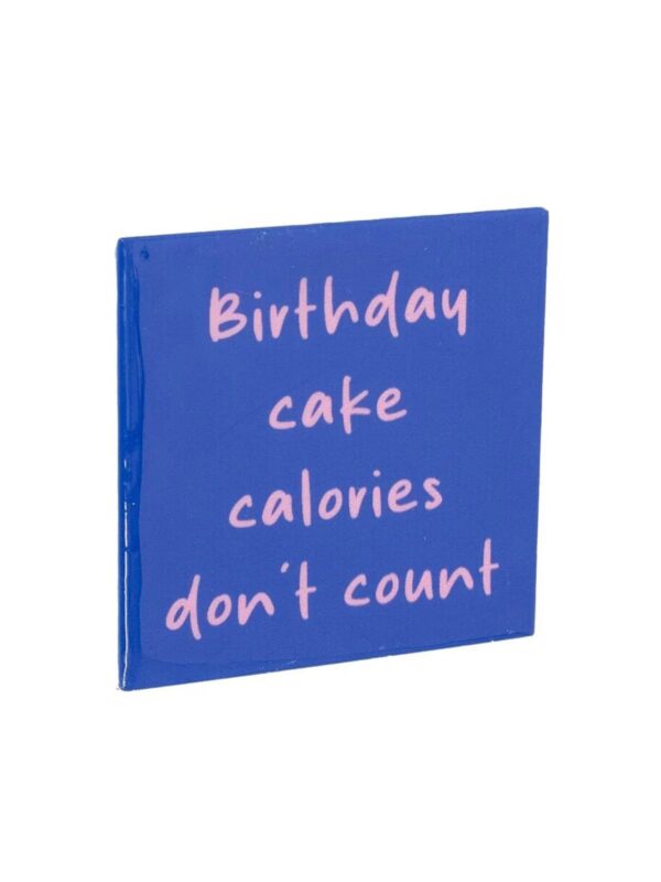 UNIK.HUS Homebound Fliesen birthday cake calories don't count