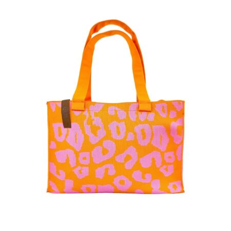 UNIK.HUS LOT83 Tote Bag Femke pink-orange Leo