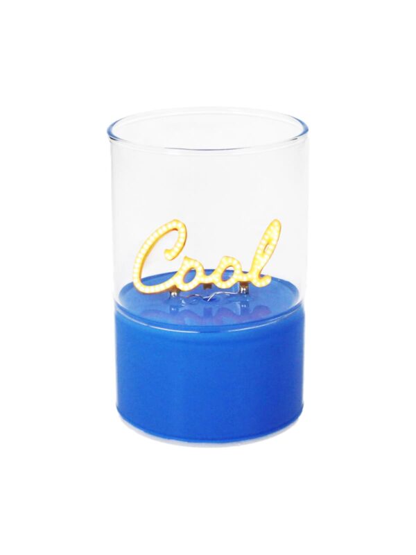 UNIK.HUS Kersten LED LAMPE cool blau