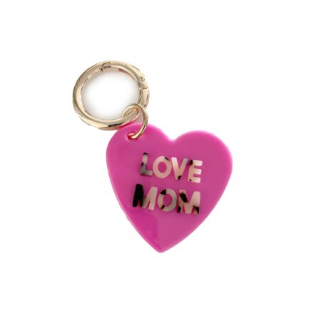 UNIK.HUS Anhänger LOVE MOM leo pink