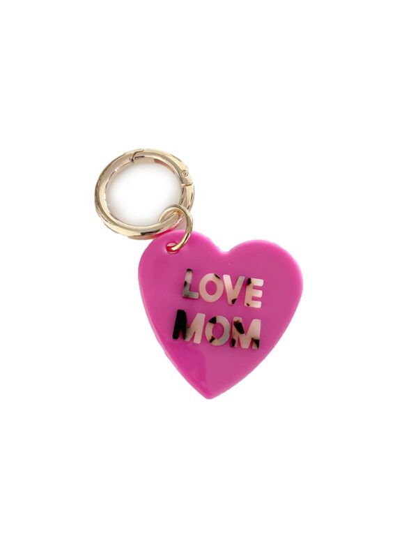 UNIK.HUS Anhänger LOVE MOM leo pink