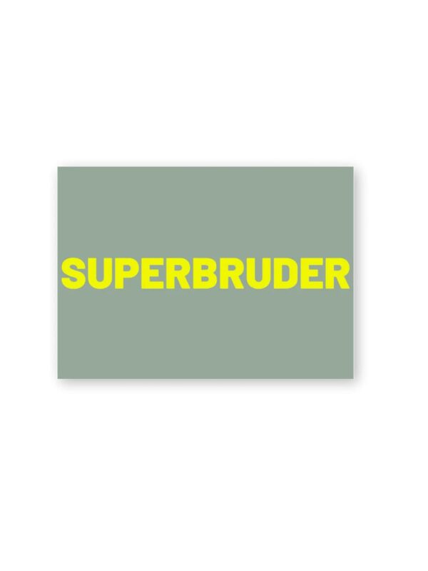 UNIK.HUS Herr&FrauHempel Postkarte Superbruder