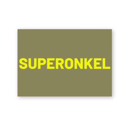 UNIK.HUS Herr&FrauHempel Postkarte Superonkel