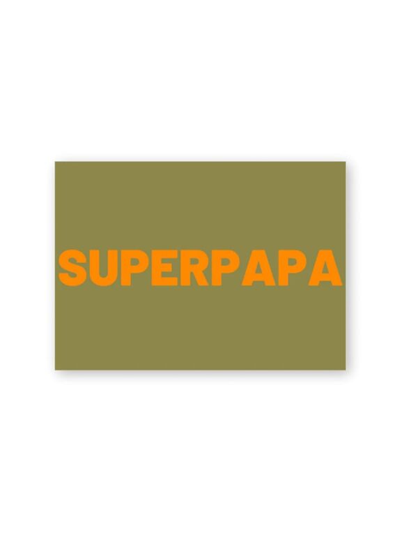 UNIK.HUS Herr&FrauHempel Postkarte Superpapa