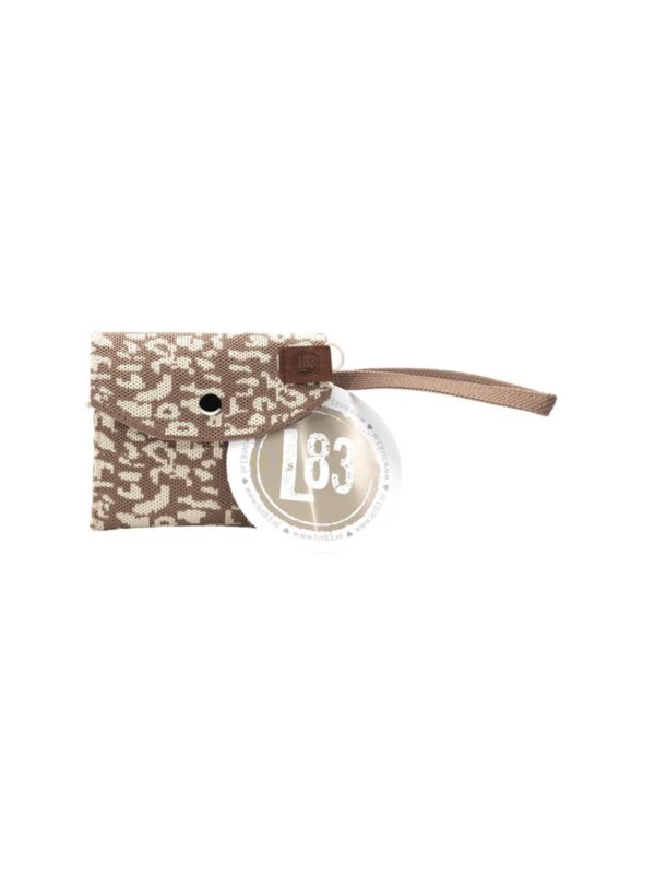UNIK.HUS Lot83 Geldbörse Brieftasche Portemonnaie Julia 01 Leo braun-beige