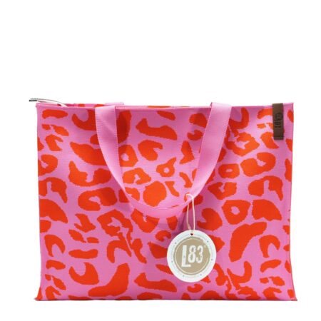 UNIK.HUS LOT83 Shopper Lara Leo rot-rosa