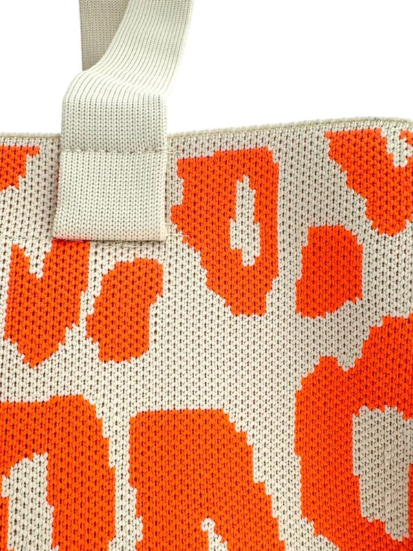 UNIK.HUS LOT83 Tote Bag Femke Leo orange-beige