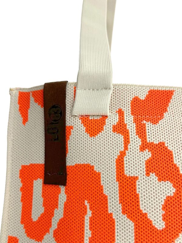 UNIK.HUS LOT83 Tote Bag Femke Leo orange-beige