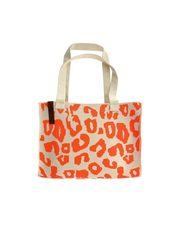 UNIK.HUS LOT83 Tote Bag Femke Leo orange-beige