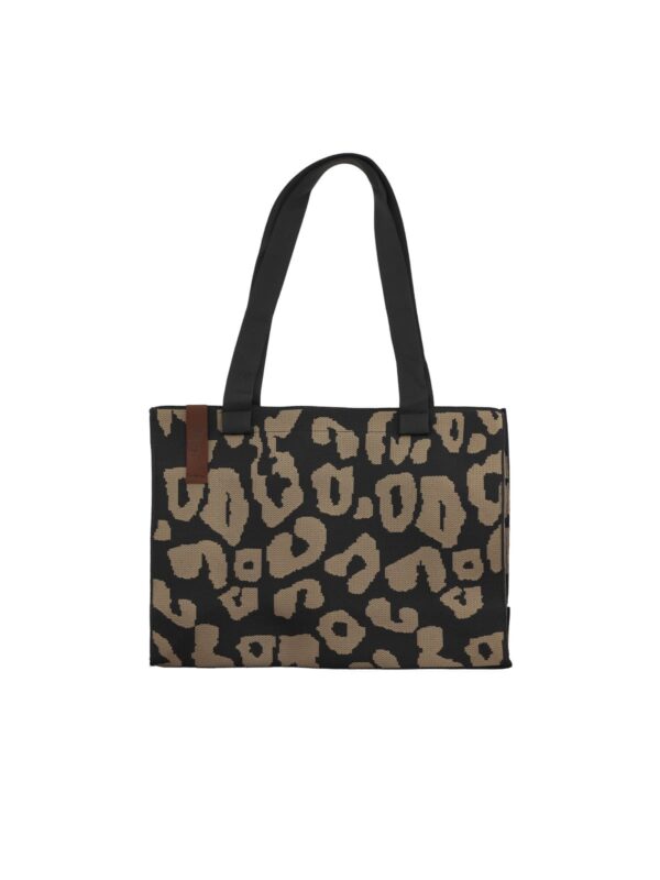 UNIK.HUS LOT83 Tote Bag Femke Leo schwarz braun beige