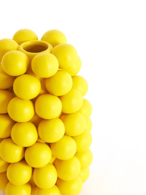 UNIK.HUS Light & Living Vase Boyang gelb Bubbles