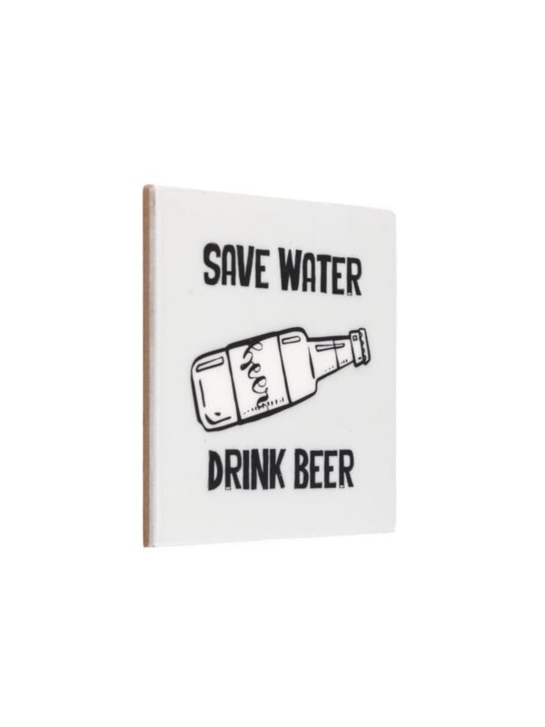 UNIK.HUS Homebound Fliesen save water drink beer