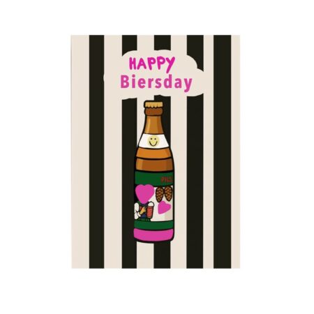 UNIK.HUS Ute Arnold hej.ibiza Happy Biersday Postkarte