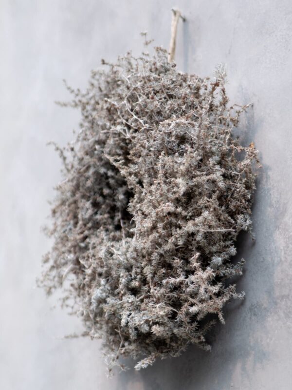 UNIK.HUS Couronne Naturkranz Asparagus light brown natural Weihnachtskranz Adventskranz