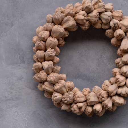 UNIK.HUS Couronne Naturkranz Kiya fruit latte 30 cm