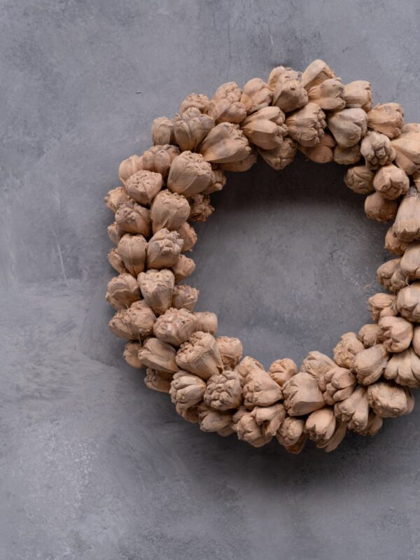 UNIK.HUS Couronne Naturkranz Kiya fruit latte 30 cm