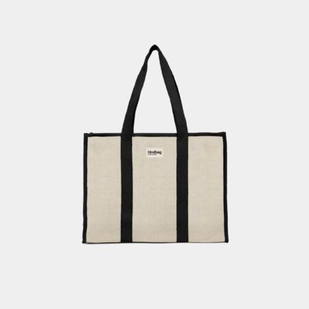 UNIK.HUS hindbag Shopper Oscar Jute Tragetasche Jute + Schwarz