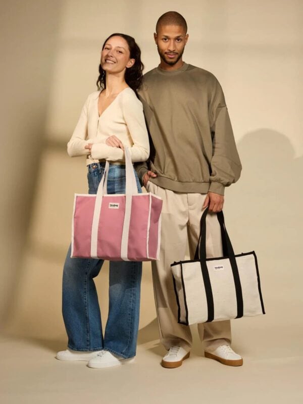 UNIK.HUS hindbag Shopper Oscar Jute Tragetasche Jute + Schwarz