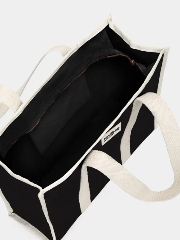 UNIK.HUS hindbag Shopper Oscar Jute Tragetasche Schwarz