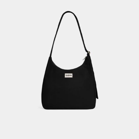 UNIK.HUS hindbag Hobo-Tasche Umhängetasche Schwarz