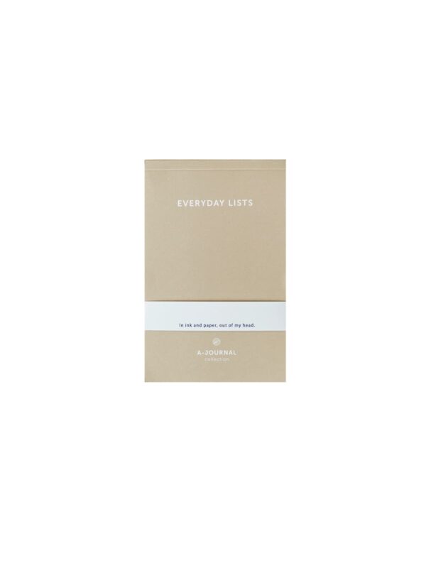 UNIK.HUS A-Journal Stationery Notizblock beige