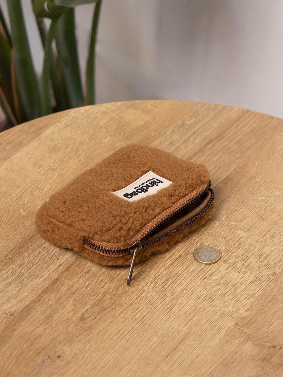 UNIK.HUS hindbag Lilly Portemonnaie Geldbörse Teddy braun