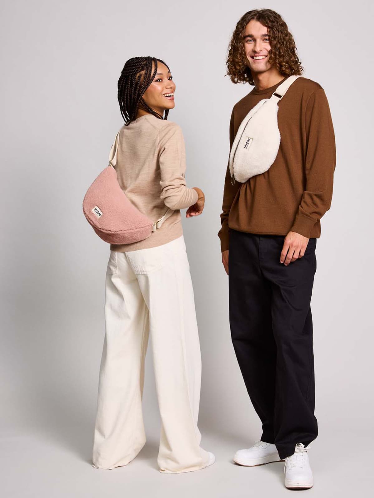 Tasche | Andrea, Teddy puderrosa – Bild 2