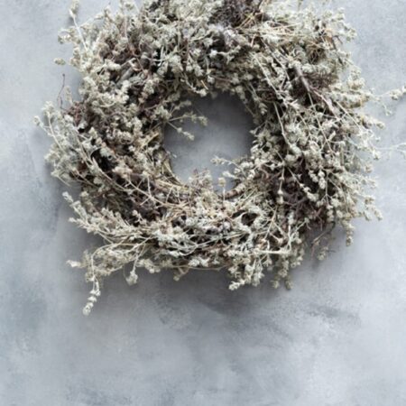 UNIK.HUS Couronne Naturkranz Bonsai Wild lavender natur 40 cm