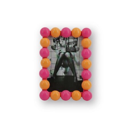 Bilderrahmen | Bubbles pink-orange