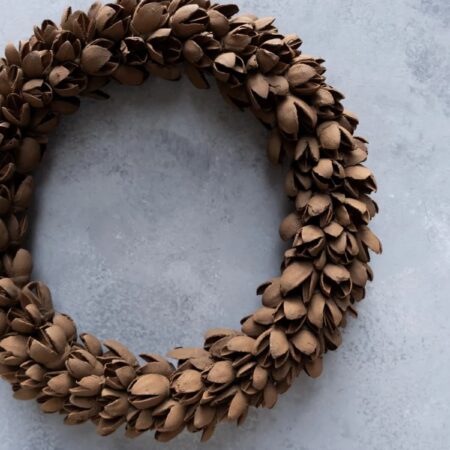 UNIK.HUS Couronne Bakuli Kranz thin cocoa braun